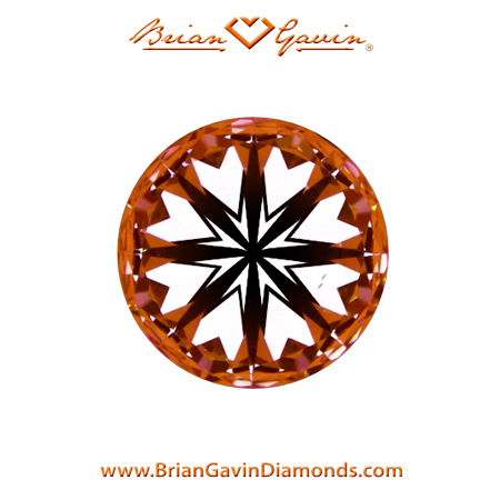 1.02 I SI1 Brian Gavin Signature Round hearts