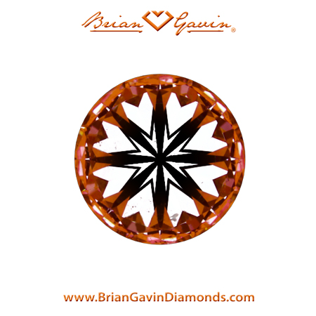 1.07 I SI2 Brian Gavin Signature Round hearts