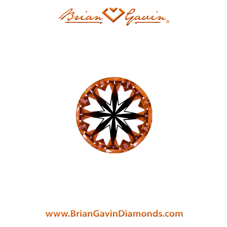 0.21 I VS1 Brian Gavin Signature Round hearts