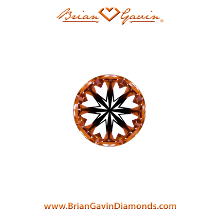0.25 I VS2 Brian Gavin Signature Round hearts