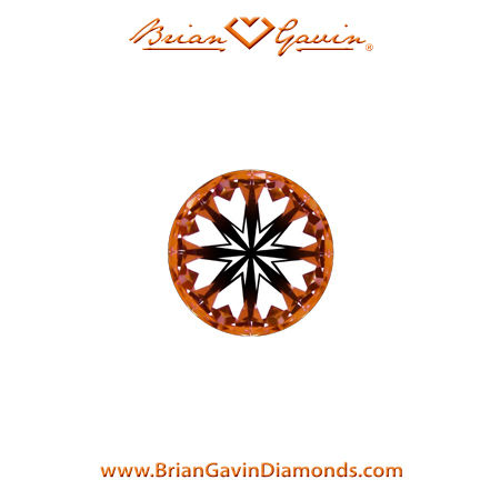 0.25 H VS1 Brian Gavin Signature Round hearts