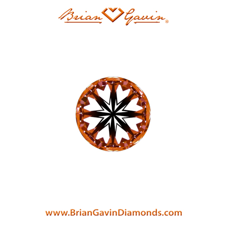0.25 I VS2 Brian Gavin Signature Round hearts