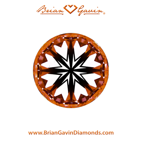 1.89 I VS1 Brian Gavin Signature Round hearts