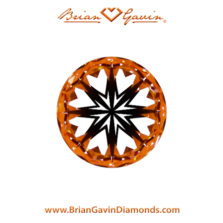 0.83 M VVS1 Brian Gavin Signature Round hearts