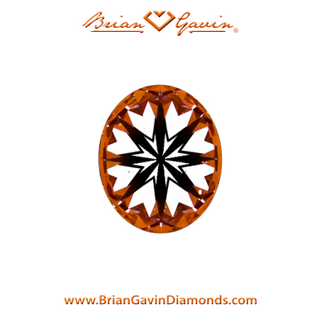 0.72 J VS2 Brian Gavin Signature Oval hearts