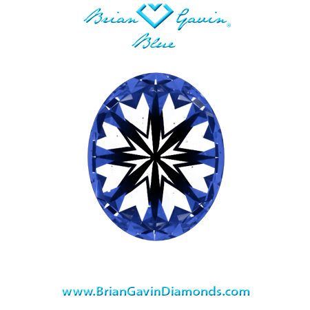 2.1 D VS2 Brian Gavin Signature Oval hearts