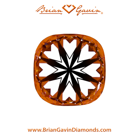 0.92 J VS2 Brian Gavin Signature Cushion hearts