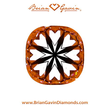 1.21 I VS1 Brian Gavin Signature Cushion hearts