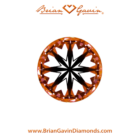 0.71 H VVS1 Brian Gavin Signature Round hearts