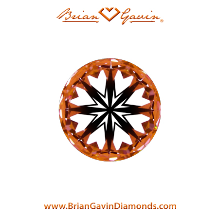 0.75 K VS1 Brian Gavin Signature Round hearts