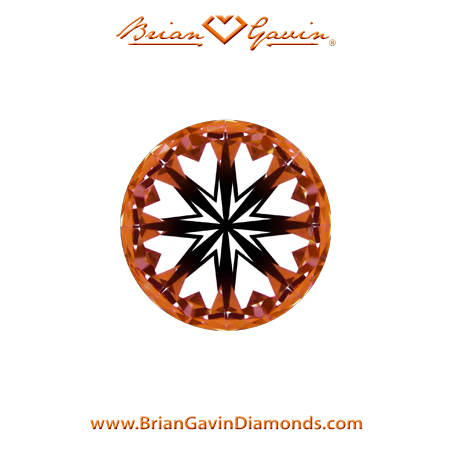 0.76 I VS1 Brian Gavin Signature Round hearts