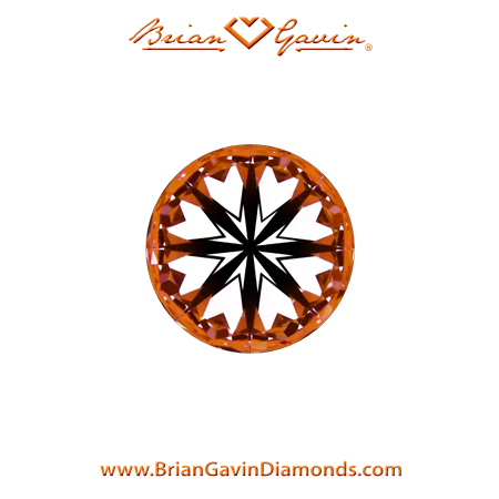 0.54 I VVS2 Brian Gavin Signature Round hearts