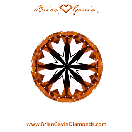 1.07 H VS2 Brian Gavin  Signature Round hearts