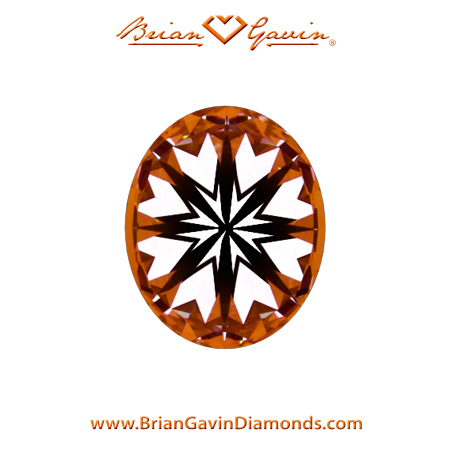 1.01 H VS2 Brian Gavin Signature Oval hearts