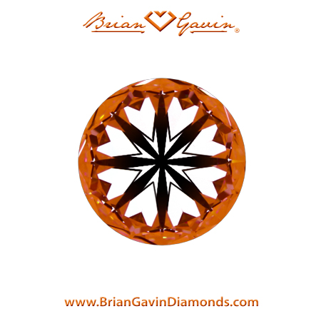 0.9 K VVS1 Brian Gavin Signature Round hearts