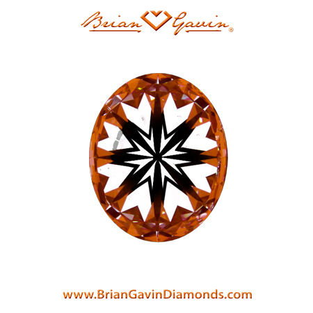1.86 I SI2 Brian Gavin Signature Oval hearts
