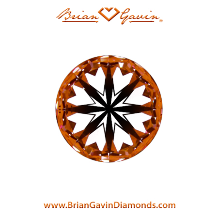 0.81 J VS2  Brian Gavin Signature Round hearts