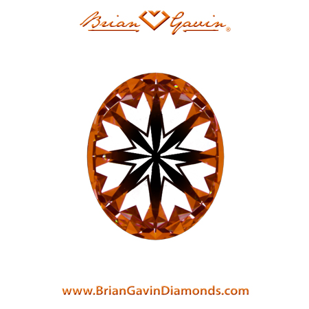 2 H SI1 Brian Gavin Signature Oval hearts
