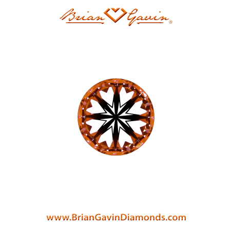 0.25 I VS1 Brian Gavin Signature Round hearts