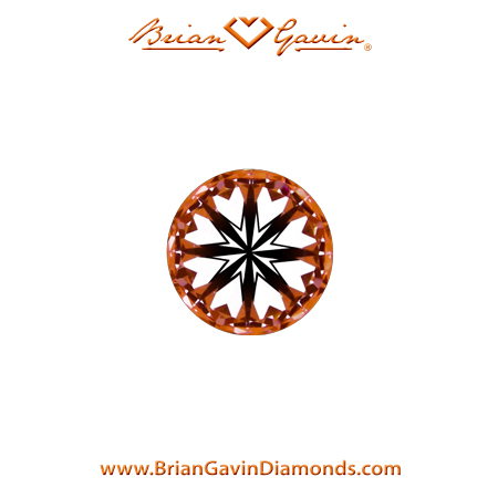 0.23 I VVS2 Brian Gavin Signature Round hearts