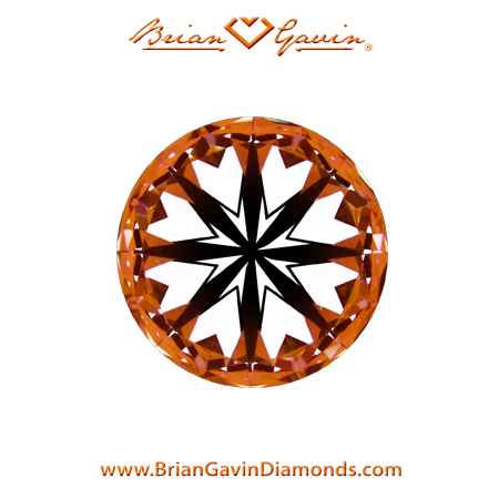 1.33 H VS2 Brian Gavin Signature Round hearts