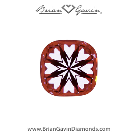 0.530 E VVS1 Select Cushion hearts