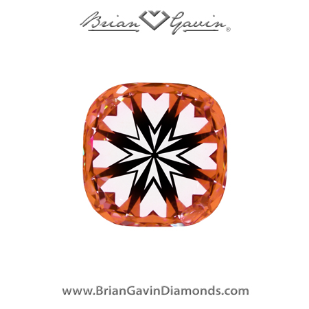 0.750 E VVS2 Select Cushion hearts