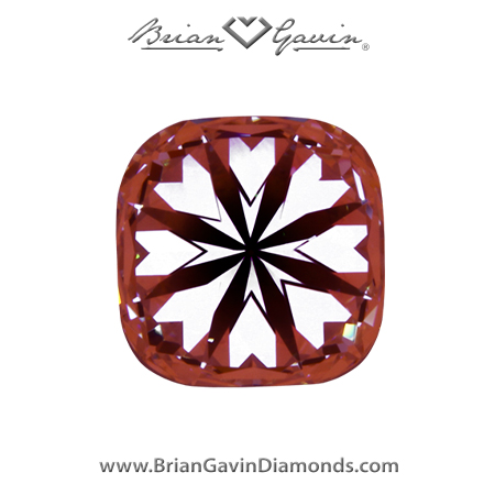 1.040 G VVS2 Select Cushion hearts