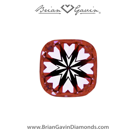 0.550 E VVS1 Select Cushion hearts