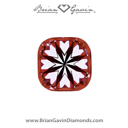 0.570 E VVS1 Select Cushion hearts