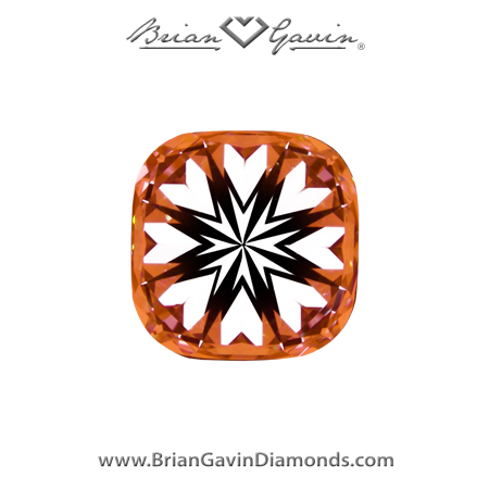 0.740 G VVS2 Select Cushion hearts