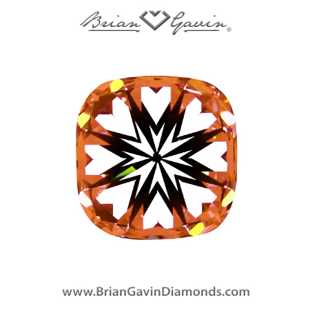 0.900 F VVS2 Select Cushion hearts