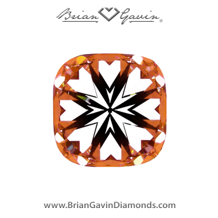 0.990 F VVS1 Select Cushion hearts