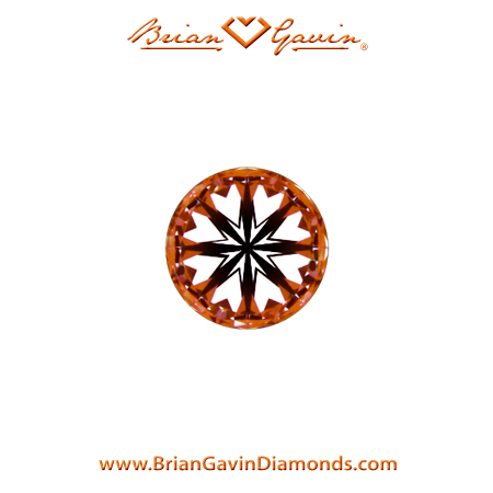 0.22 I VVS1  Brian Gavin Signature Round hearts