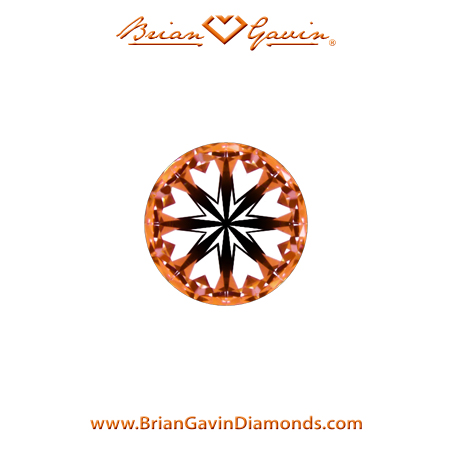 0.33 I VS1 Brian Gavin Signature Round hearts