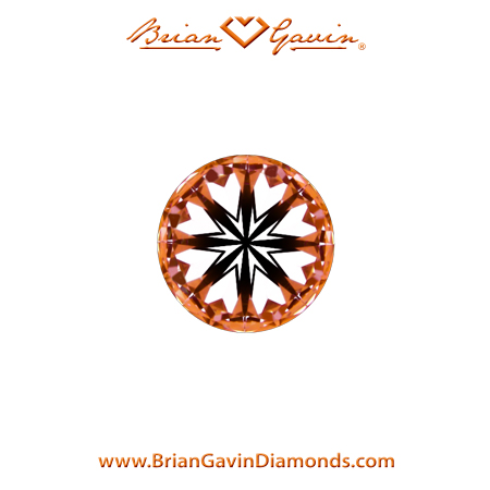 0.31 I VS1 Brian Gavin Signature Round hearts