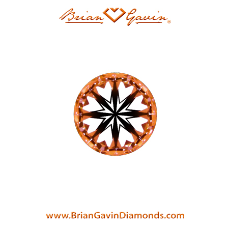 0.31 I VVS1 Brian Gavin Signature Round hearts