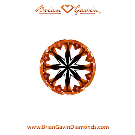 0.5 I VS1 Brian Gavin Signature Round hearts