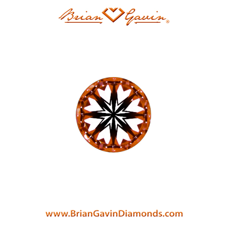 0.21 J VS1  Brian Gavin Signature Round hearts