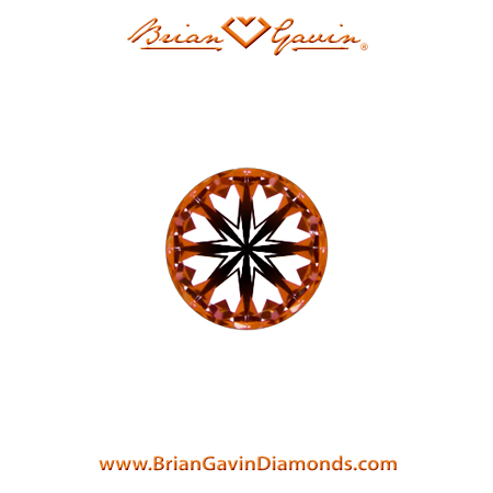 0.22 I VS1  Brian Gavin Signature Round hearts
