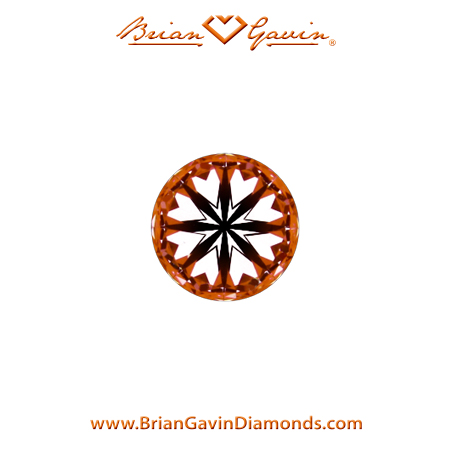 0.22 I VS2  Brian Gavin Signature Round hearts