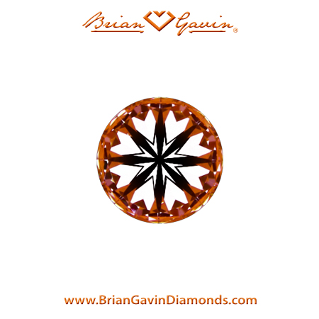 0.42 J VS1  Brian Gavin Signature Round hearts