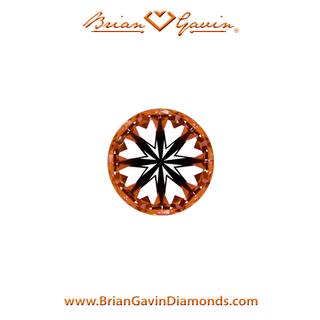 0.22 I VS1 Brian Gavin Signature Round hearts