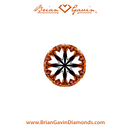0.22 H VVS2 Brian Gavin Signature Round hearts
