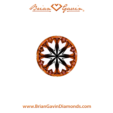 0.37 I VS1 Brian Gavin Signature Round hearts