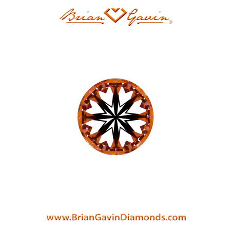 0.21 I VS1 Brian Gavin Signature Round hearts