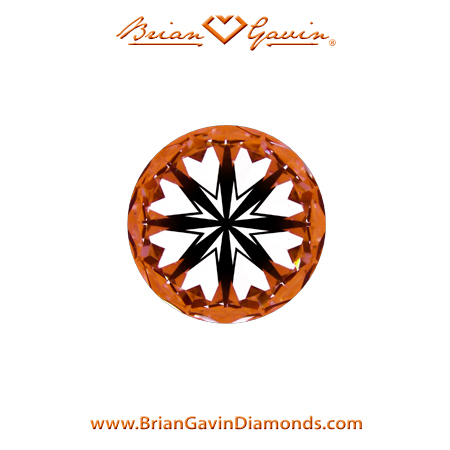 0.65 H SI1 Brian Gavin Signature Round hearts