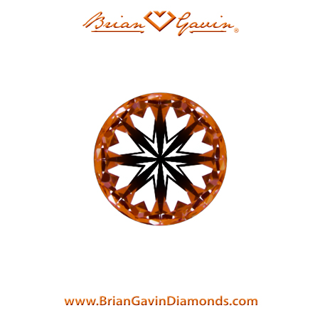 0.5 I VS1  Brian Gavin Signature Round hearts