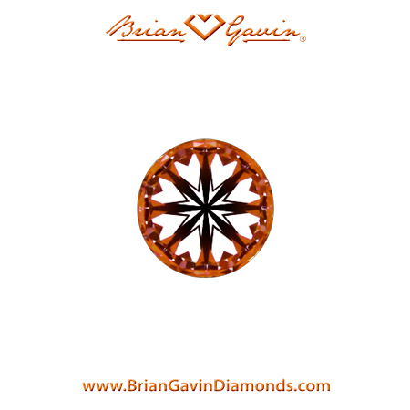 0.21 I VS1  Brian Gavin Signature Round hearts