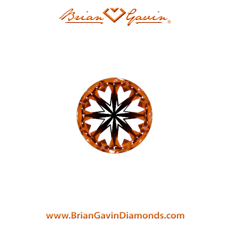 0.21 J VVS1  Brian Gavin Signature Round hearts